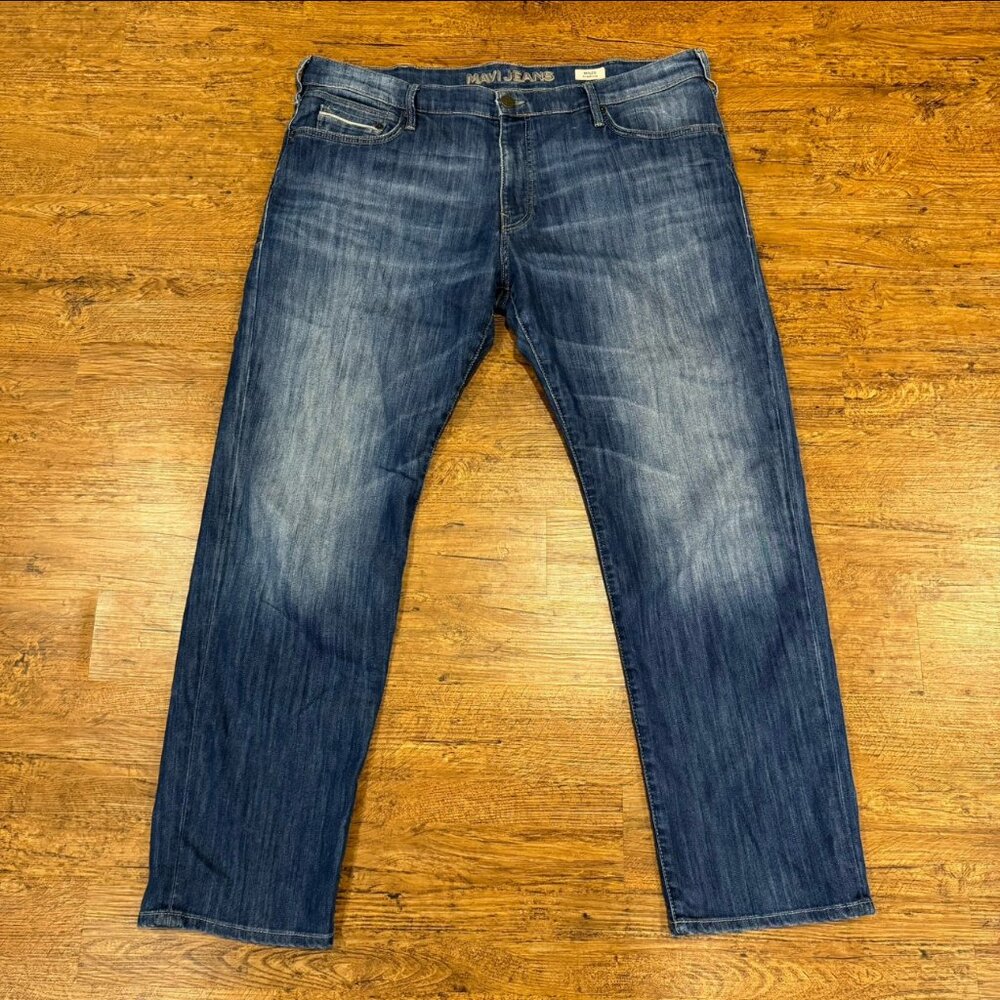 Mavi Blue Myles Straight Leg Casual Denim Jeans‎ Trousers Pants Men's Size 42x31